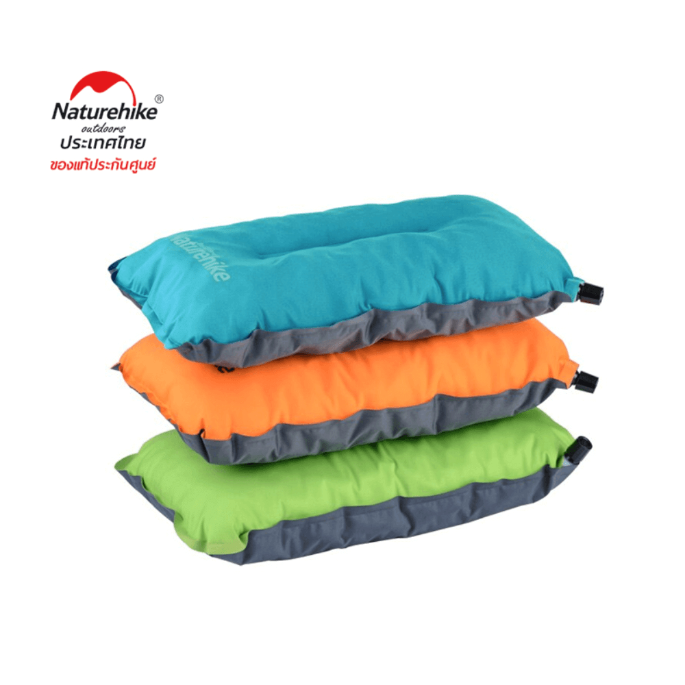 หมอนแบบพองลมอัตโนมัติ Naturehike สีฟ้าอ่อน 